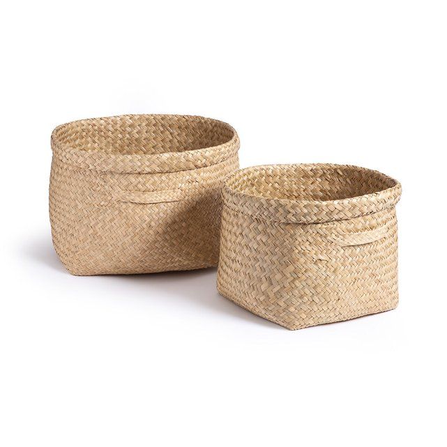 Kotak Woven Baskets (Set of 2) | La Redoute (UK)