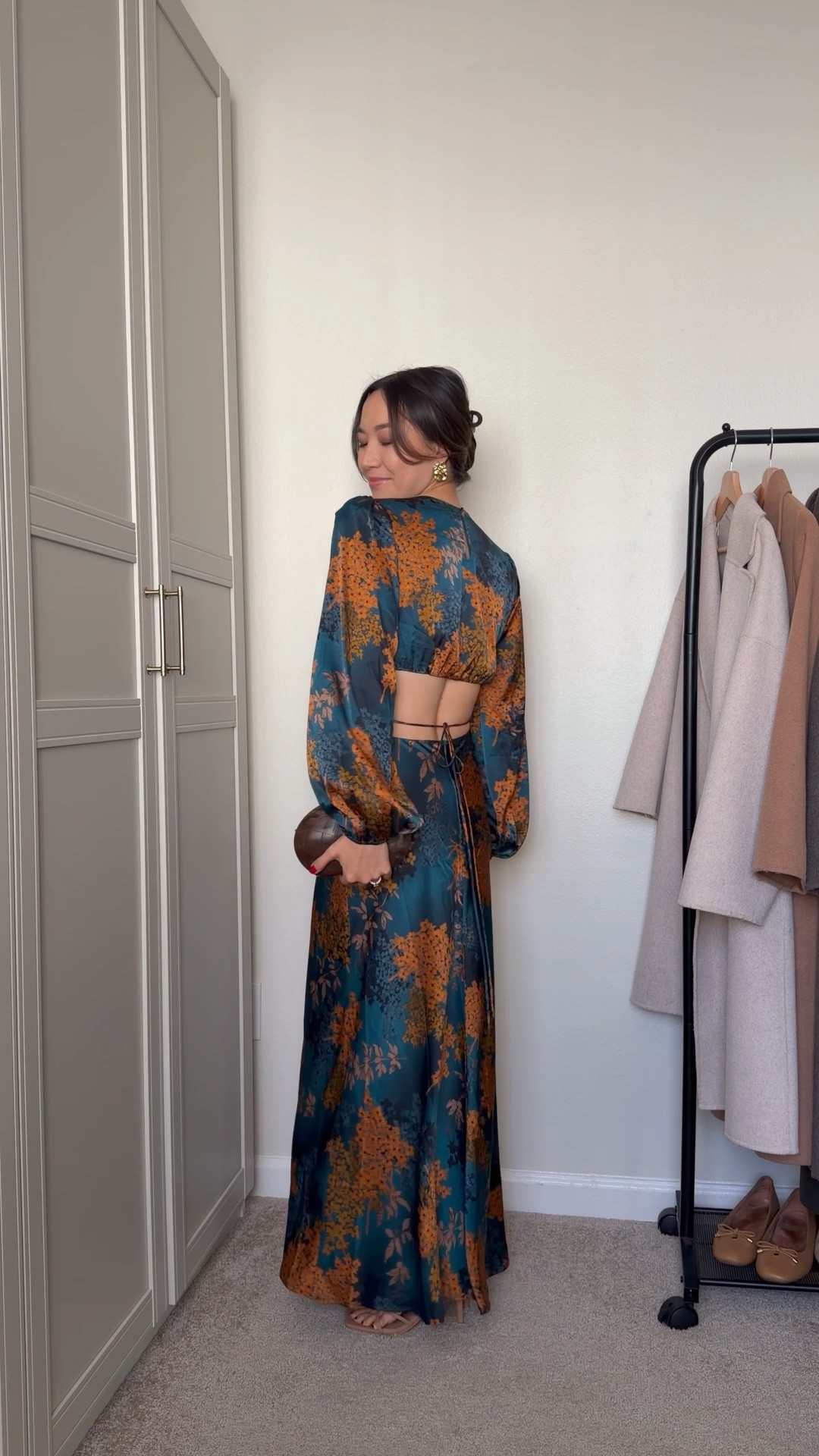 A stunning spring occasion dress! Love that it can be worn with a regular bra + has good coverage 

Wearing small - runs a bit small

#LTKWedding