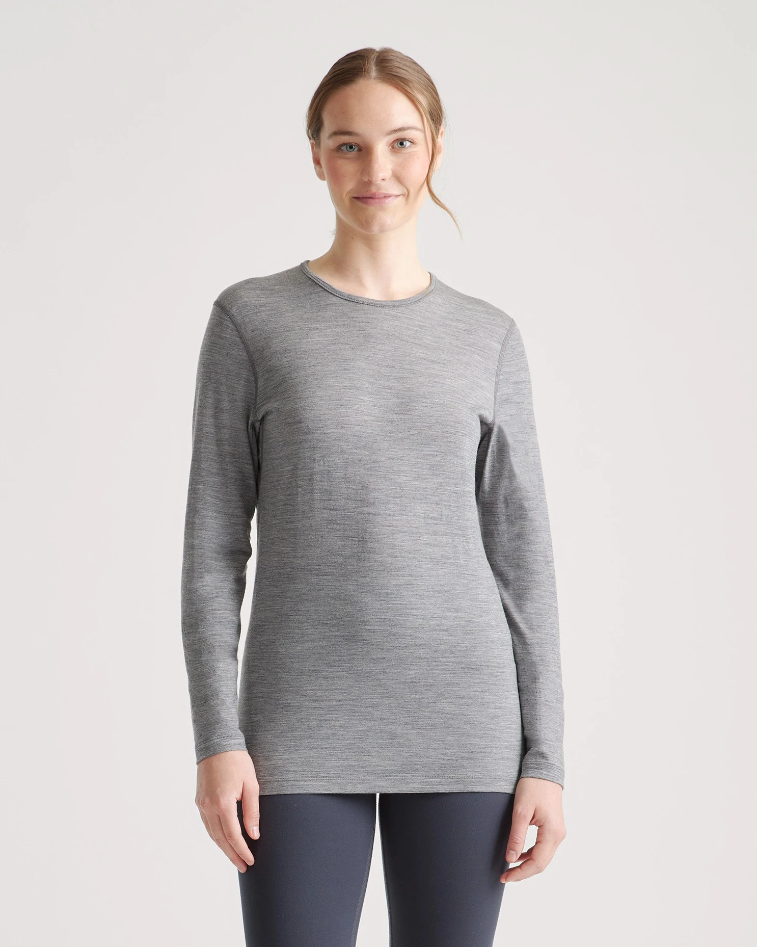 100% Merino Wool All-Season Long Sleeve Base Layer | Quince