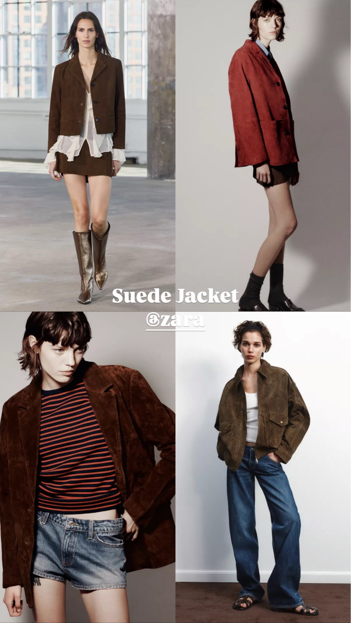 Zara Suede Jacket 
#zara #zarajacket #zaraoutfit 

#LTKStyleTip #LTKSeasonal