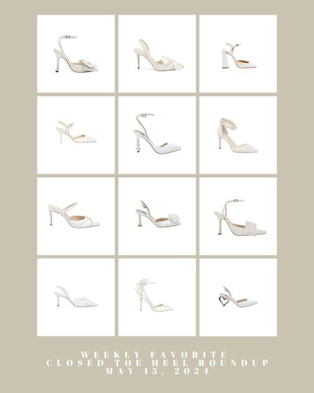Weekly Favorites- White Closed Toe Heel Roundup- May 16, 2024
#WhiteHeels #ClosedToeHeels #FashionShoes #BridalHeels #WeddingShoes #ClassyHeels #StylishShoes #HighHeelsFashion #ElegantHeels #ShoeAddict #HeelsLovers #FashionInspo #OOTD  #ChicShoes #ShoeTrends #Fashionista #ShoeStyle #Bridalfashion #StyleInspo #TrendyHeels


#LTKSeasonal #LTKStyleTip #LTKShoeCrush