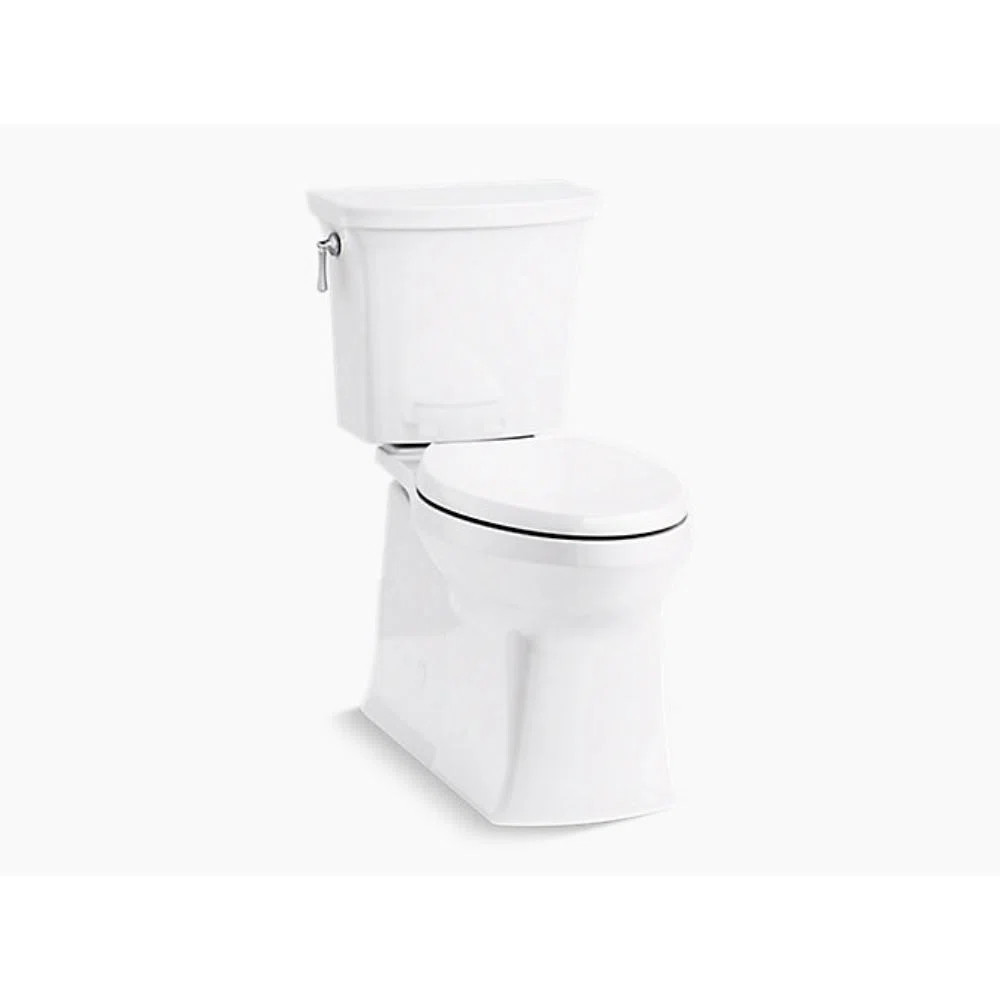 Corbelle™ 1.28 GPF Water Efficient Elongated Two-Piece toilet (Seat Not Included) K-3814-0 | Wayfair North America