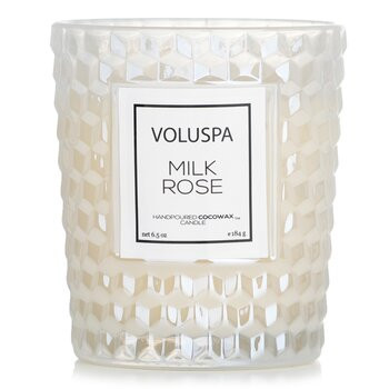 VoluspaClassic Candle - Milk Rose 184g/6.5oz | Strawberrynet