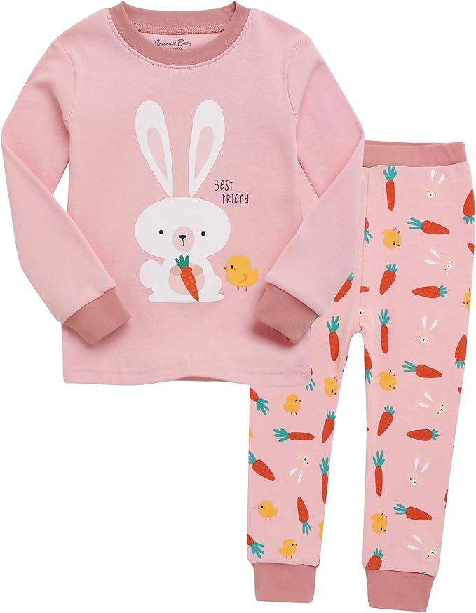 VAENAIT BABY 12M-12Y Infant Kids Junior Boys Girls Animal Truck Rabbit Character 100% Cotton Paja... | Amazon (US)