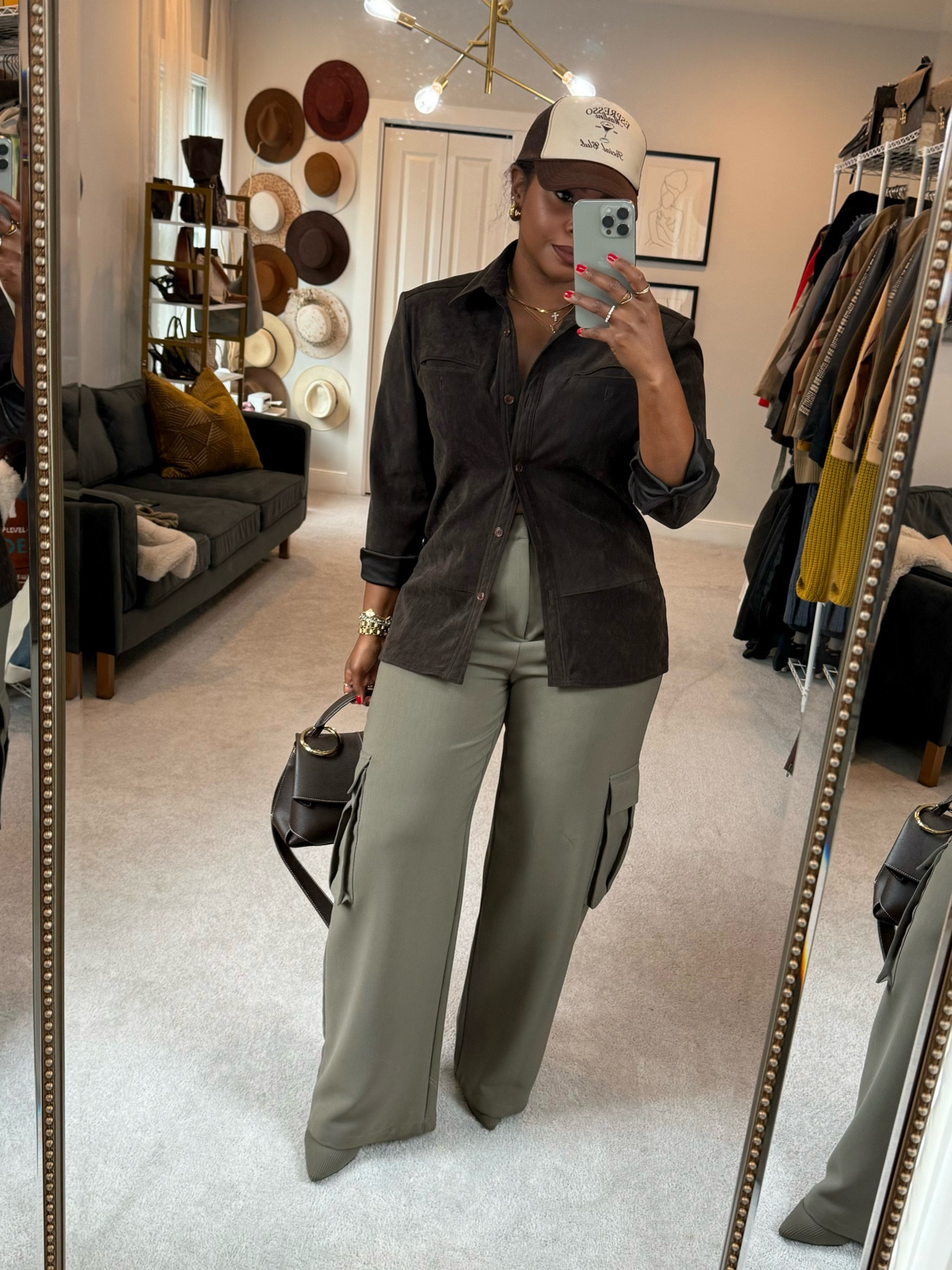 Sunday OOTD! Love this color combination- will prob pair my faux leather coat from Walmart so will link that as well! Bag is Polene ‘Mokki’ bag - can’t link it but it’s 10/10 


#LTKStyleTip #LTKMidsize #LTKItBag