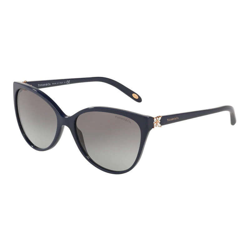 Tiffany & Co. Gradient Lens Sunglasses — Navy | Italist Inc.