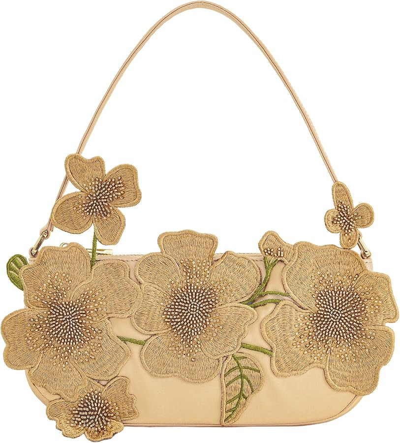 JW PEI Women's Leona Bead Embellished Shoulder Bag | Amazon (US)