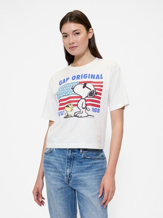 Peanuts Oversized Gap Logo T-Shirt | Gap Factory