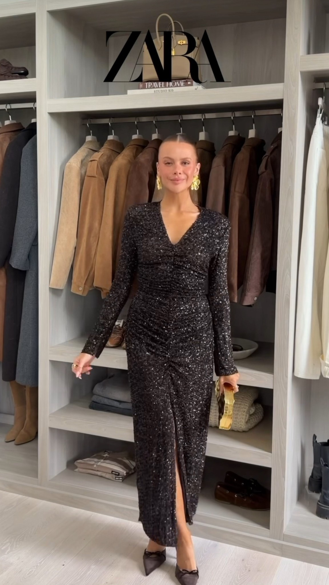 I’m wearing a size S in the dress 🖤

#LTKpartywear #LTKeurope #LTKuk