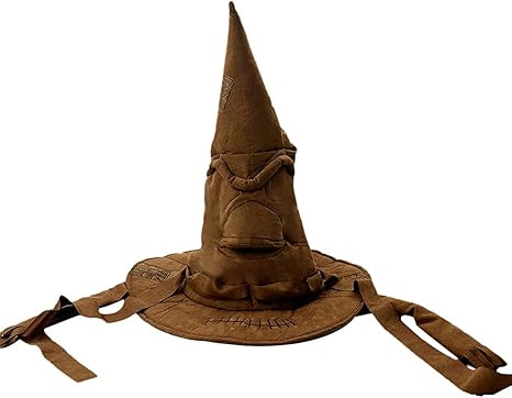 BaronHong Halloween Hat Brown Witch Hats for Women,Halloween Christmas Dress up Hat Party Deluxe ... | Amazon (US)