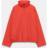 Zara - Fruit Of The Loom™ Stand-Collar Jacket - Red - Xxl - Woman | Zara US