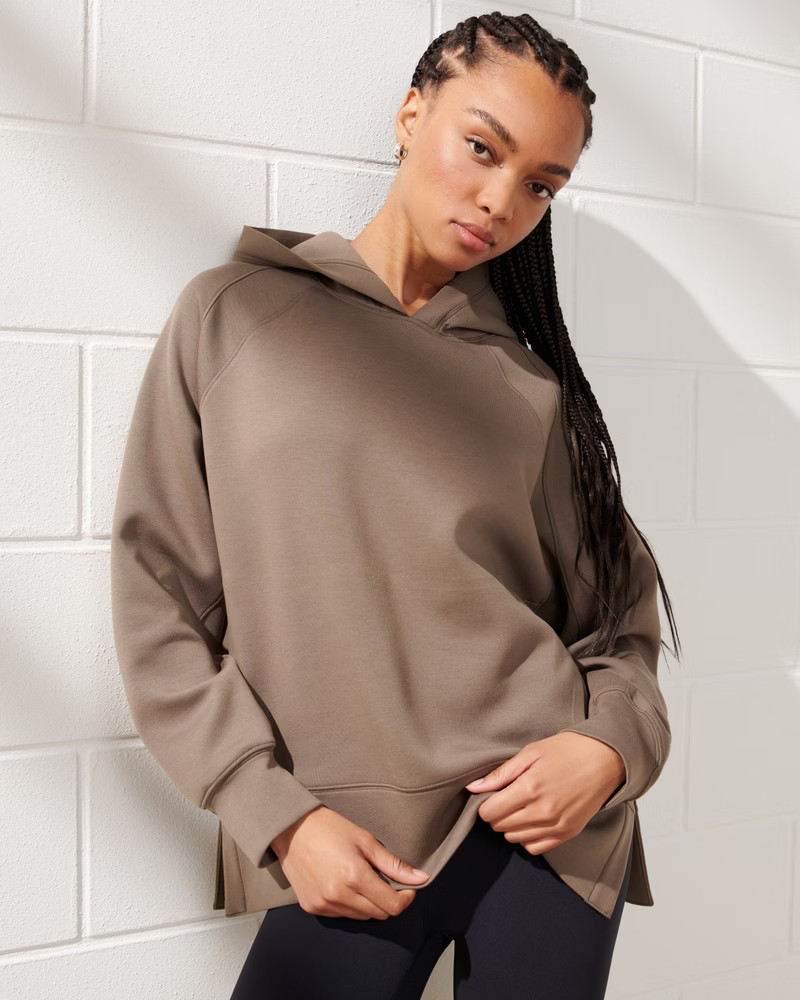 YPB neoKNIT Legging-Friendly Popover Hoodie | Abercrombie & Fitch (US)