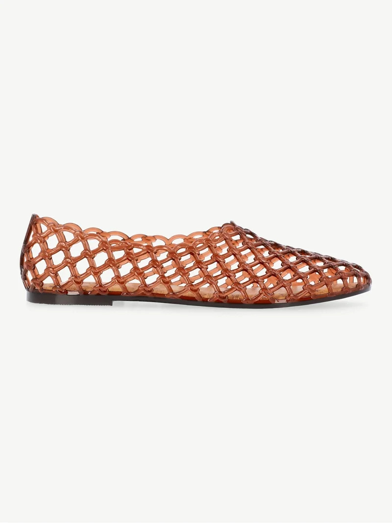 No Boundaries Caged Jelly Sandals, Women's | Walmart (US)