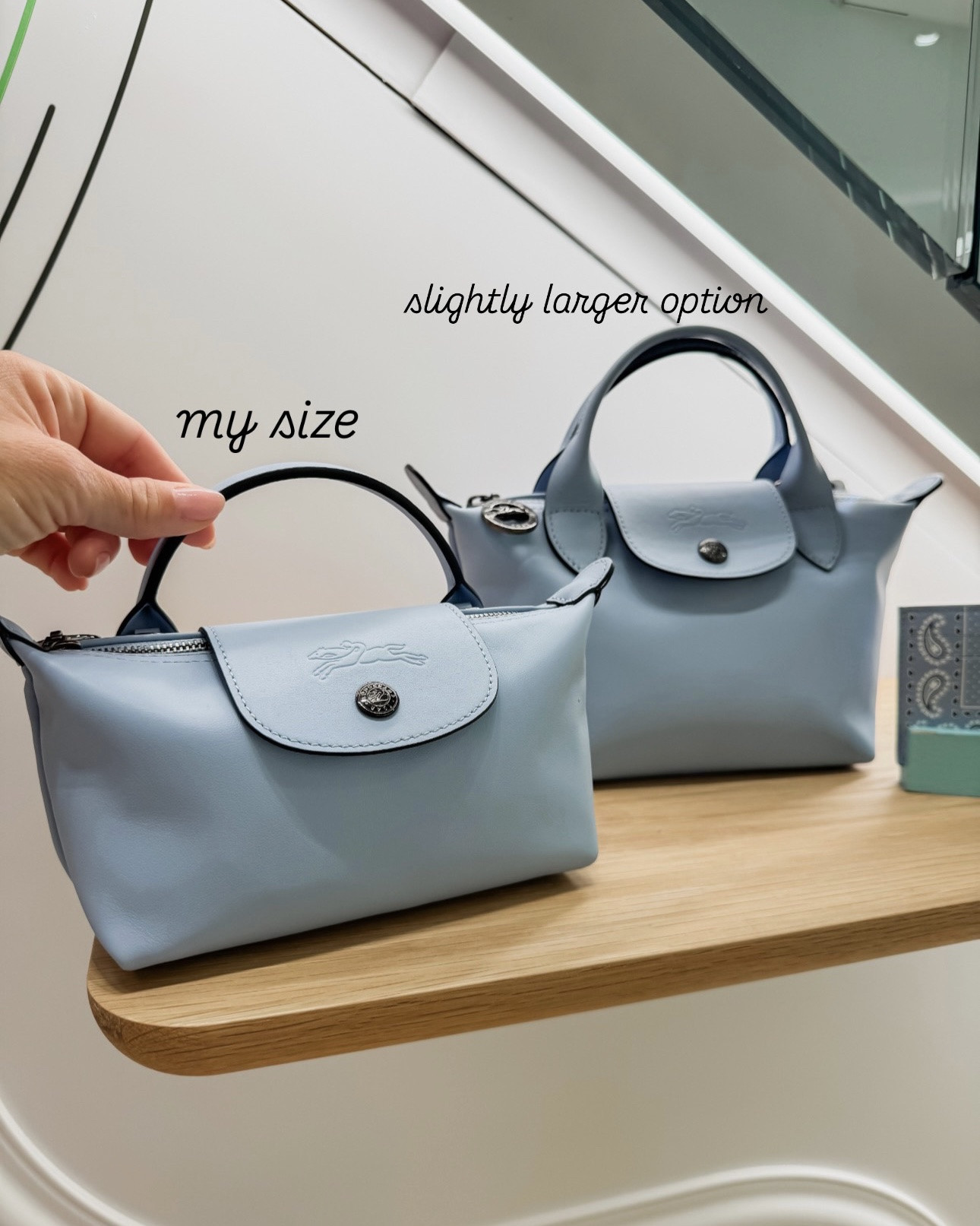 A couple small sizes. 
I have the Xtra XS pouch in lime. Now in a slightly larger size handbag size also with a crossbody strap.

#LTKmomlife #LTKOver40 #LTKSeasonal