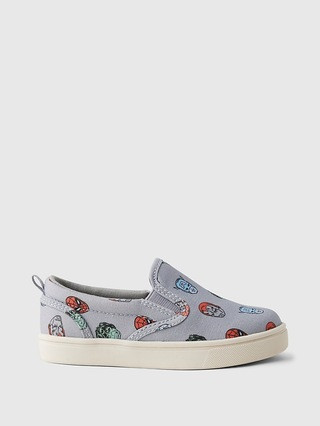 babyGap | Marvel Graphic Slip-On Sneakers | Gap (US)
