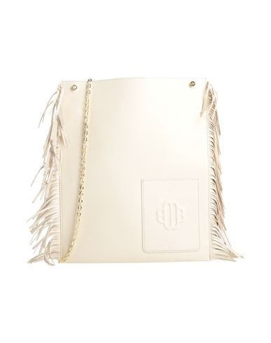 Maje Woman Cross-body bag Ivory Size - Leather | YOOX (US)