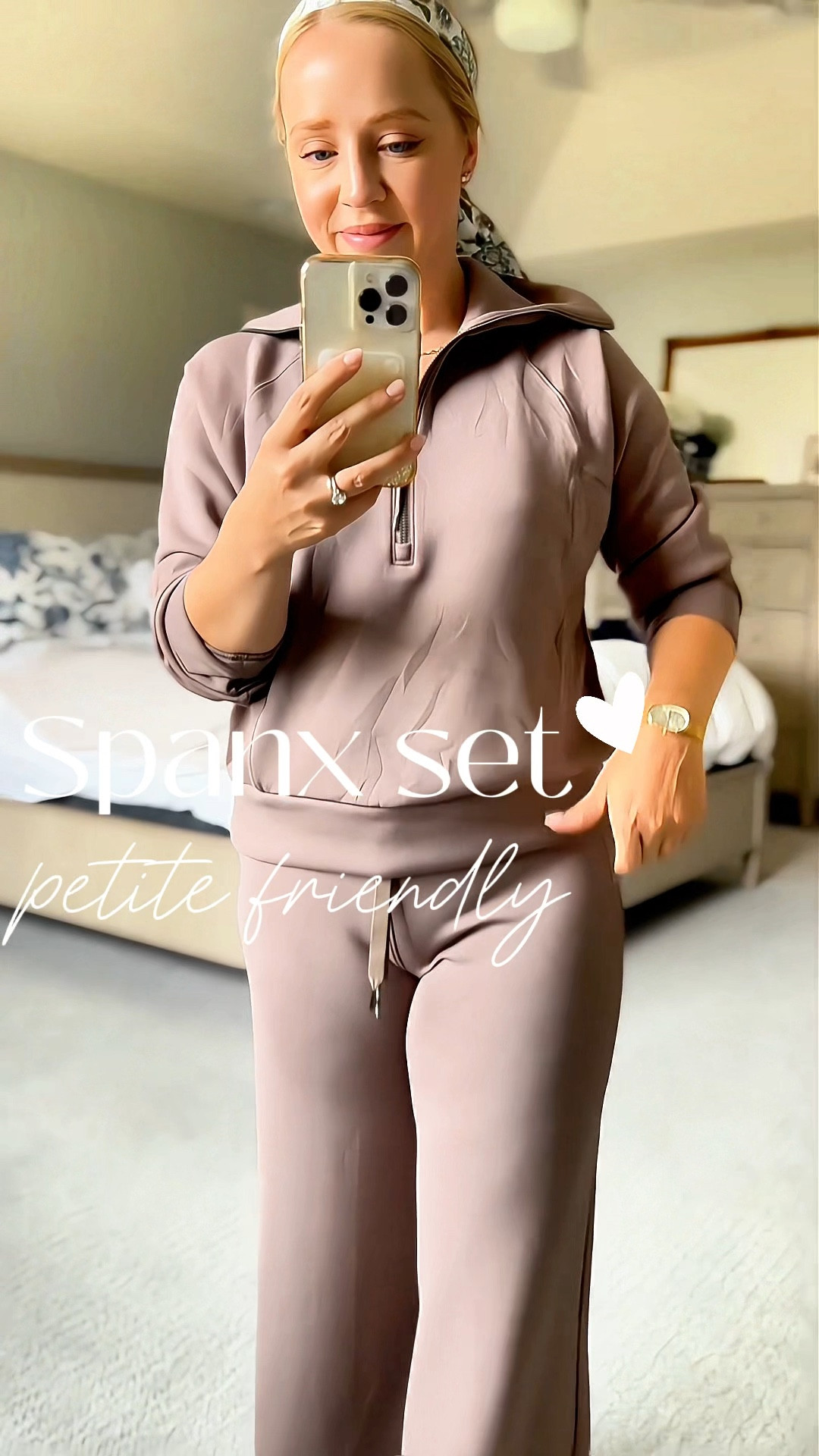 This set is SO soft! I love that it’s petite friendly and wearing my true size of small petite in wide leg pants and zip up. 

Nordstrom anniversary, Spanx, airessentials, petite, matching set 

#LTKPetite #LTKSaleAlert