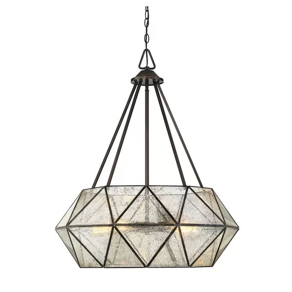 Sky 5 - Light Dimmable Geometric Chandelier | Wayfair North America