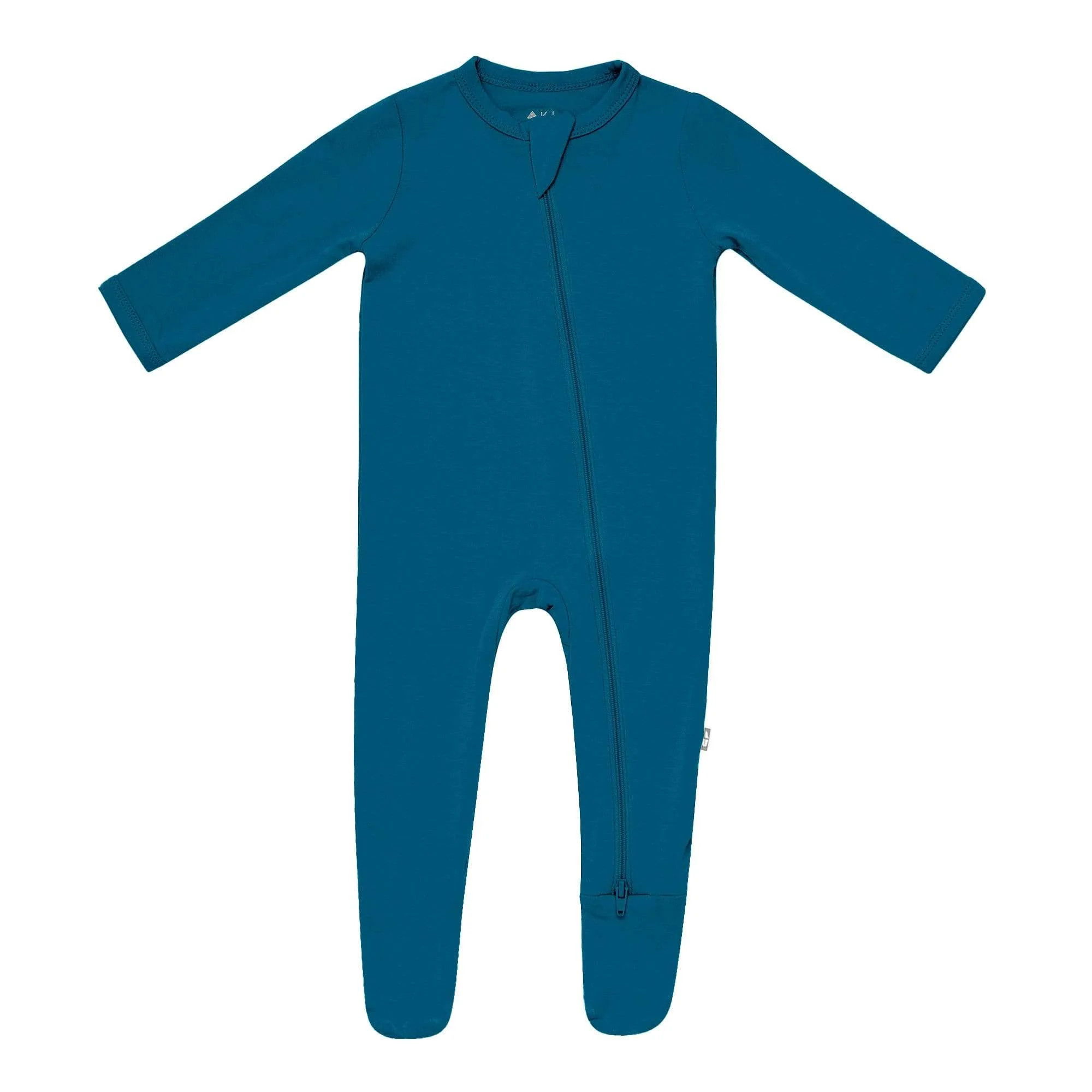 Zippered Footie in Baltic | Kyte BABY