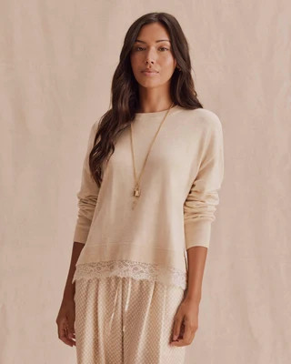 Georgie Lace Trim Pullover | Spiffy & Splendid