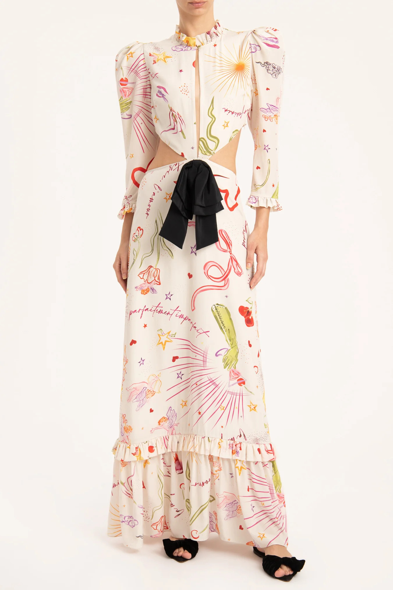 Fantasy Cut Out Maxi Dress | COUPER