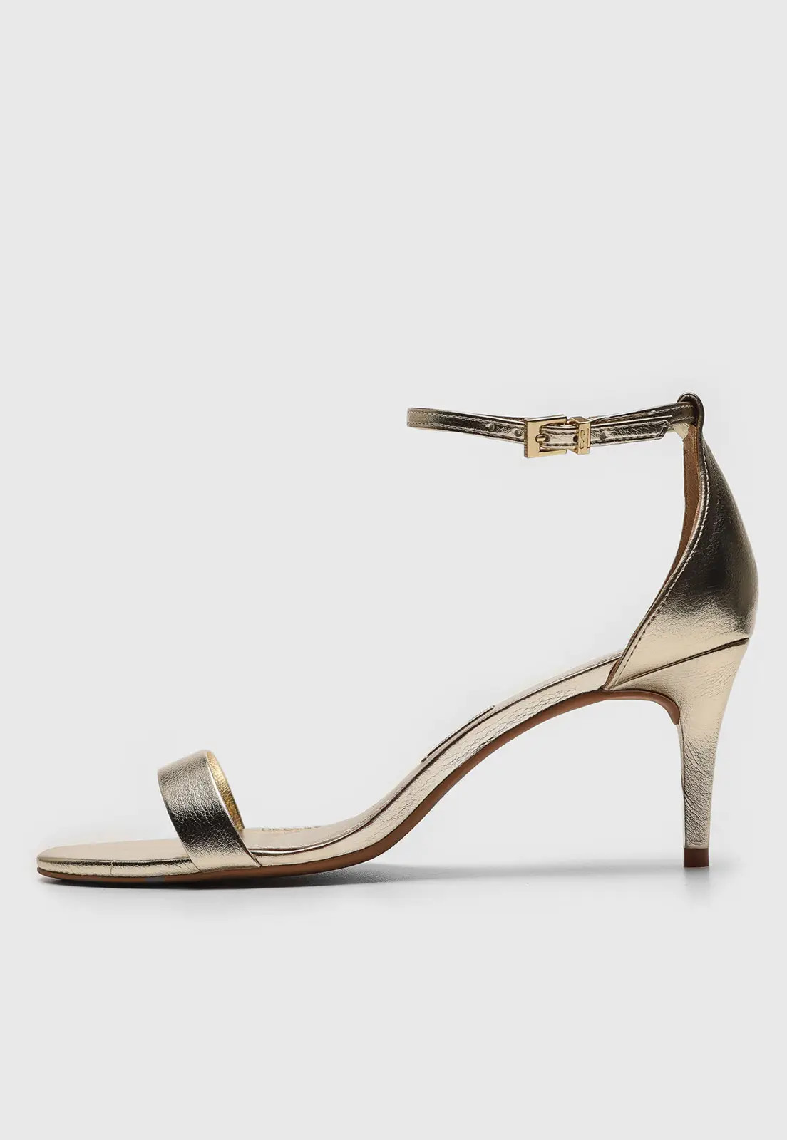 Sandália Santa Lolla Metalizada Dourada | Dafiti (BR)