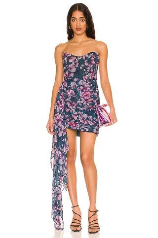 Katie May Chasing Dawn Dress in Artsy Pink Flora from Revolve.com | Revolve Clothing (Global)