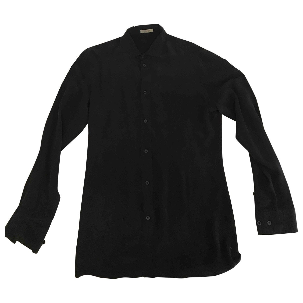 Bottega Veneta Black Silk Shirts | Vestiaire Collective (Global)