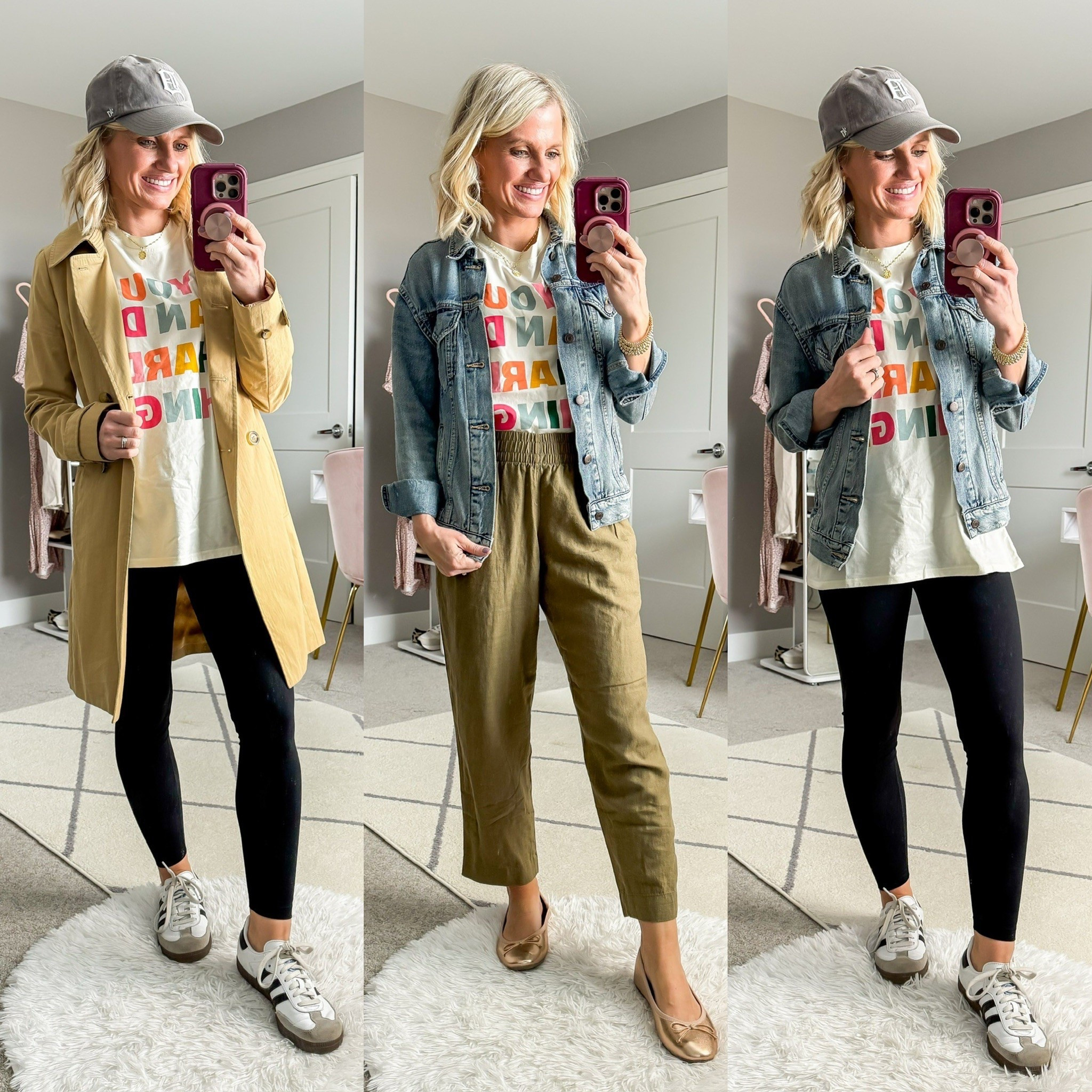Spring capsule wardrobe outfits with a graphic t-shirt 

#LTKStyleTip #LTKPetite #LTKSeasonal