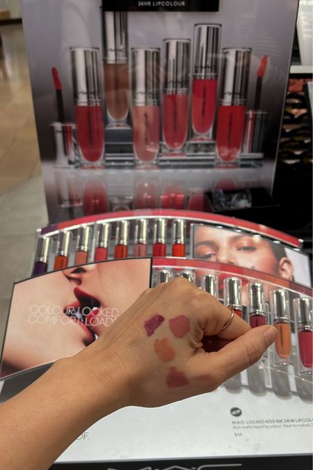 Swatching MACs locked kiss ink - super long lasting liquid lipstick 

#LTKstyletip #LTKbeauty #LTKunder50