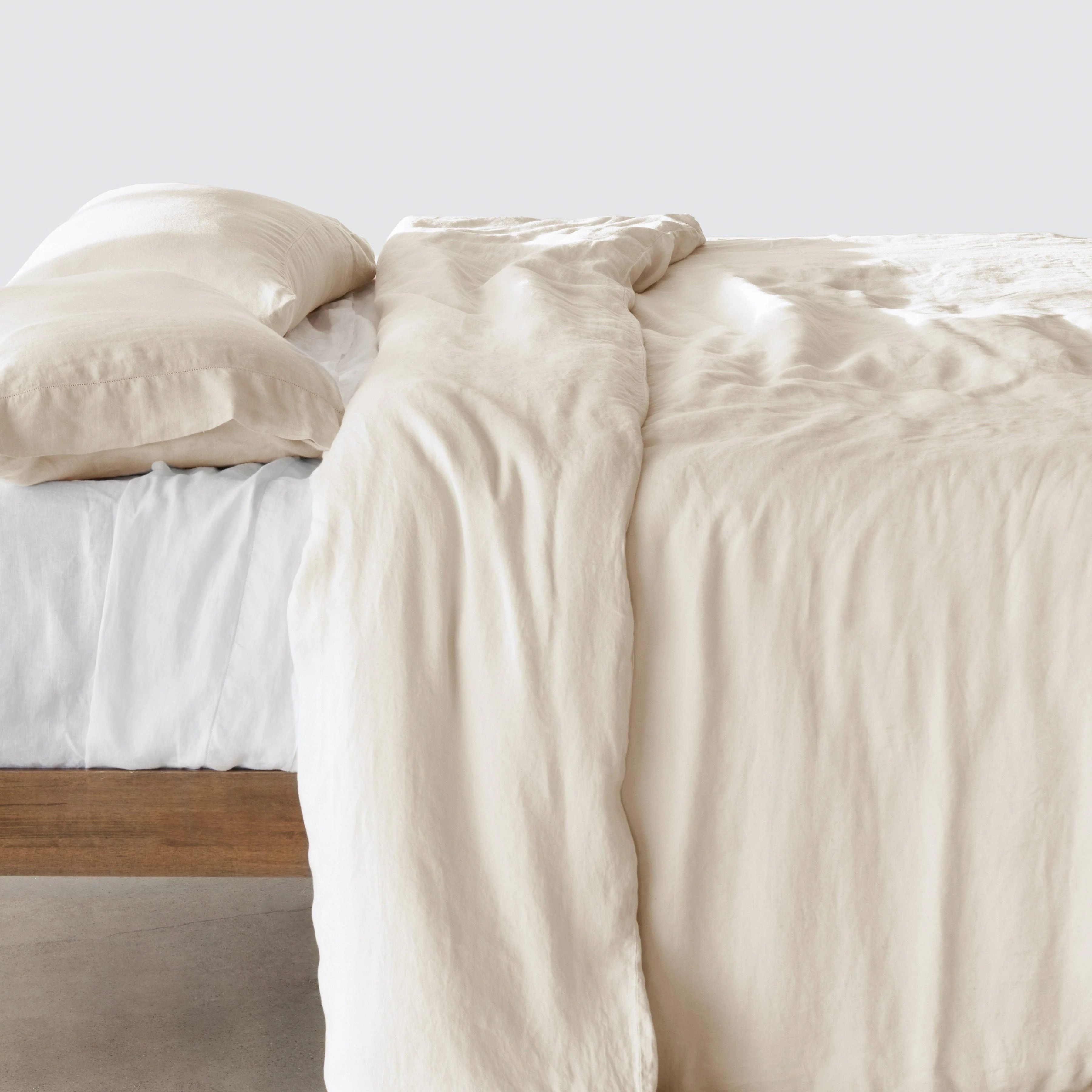 Stonewashed Linen Duvet Cover | The Citizenry