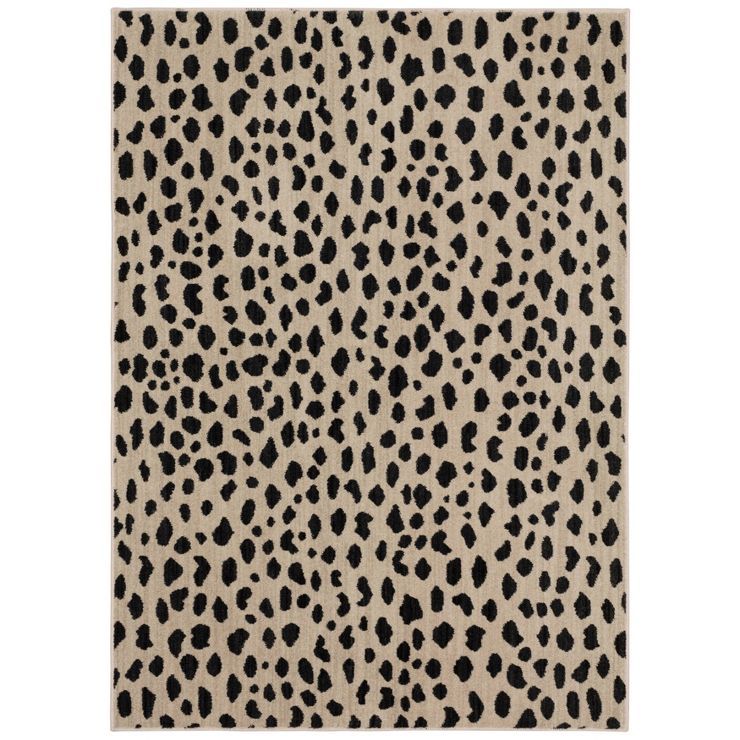Daffodil Leopard Print Woven Rug - Opalhouse™ | Target