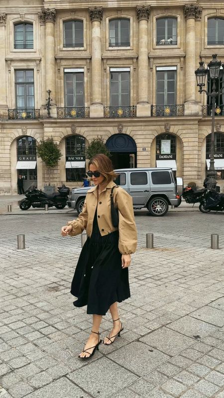 A rainy day in Paris outfit - maje dress 
Rails jacket xs

#LTKitbag #LTKtravel #LTKstyletip