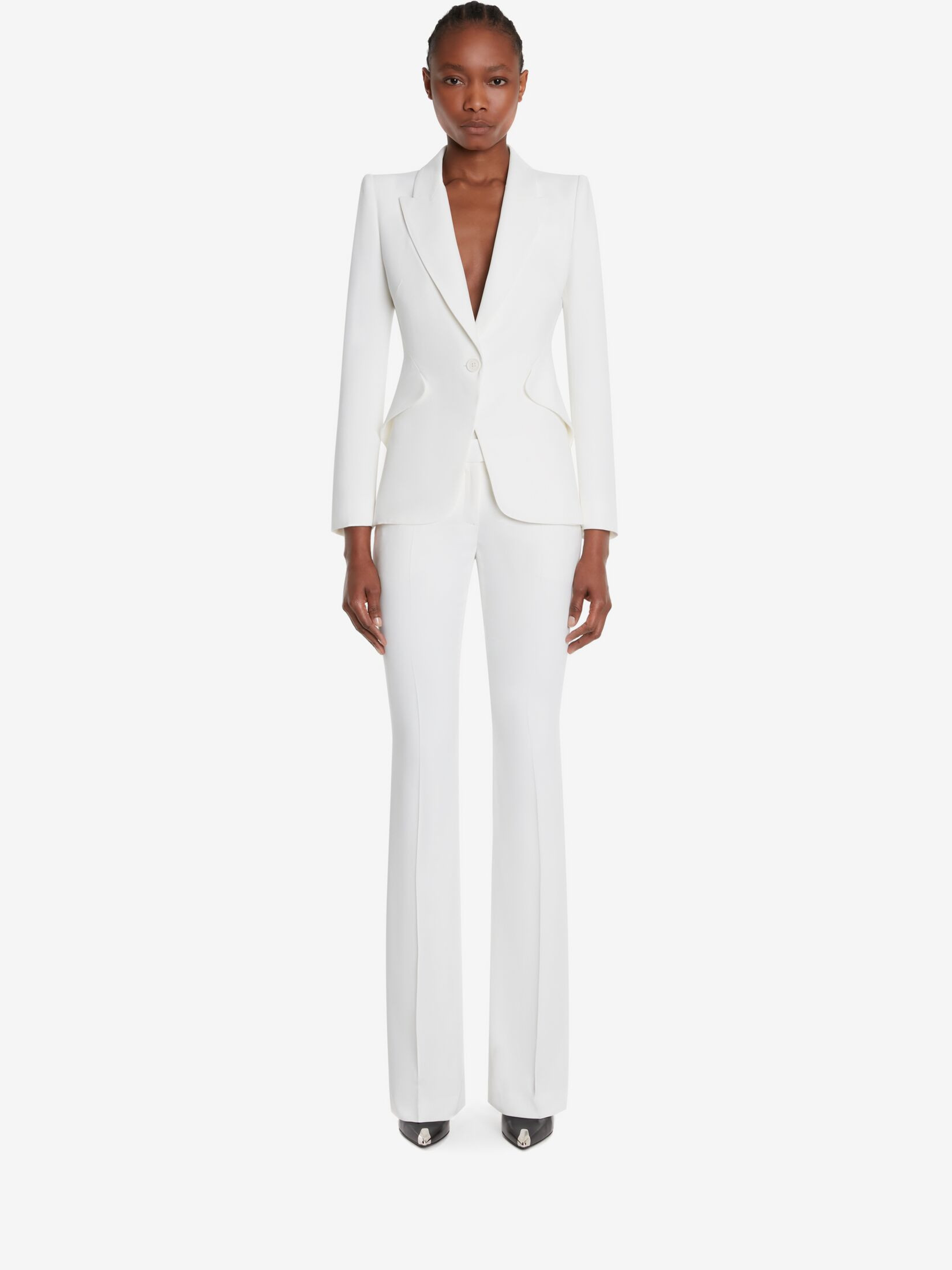 Pantalon bootcut ajusté | Alexander McQueen