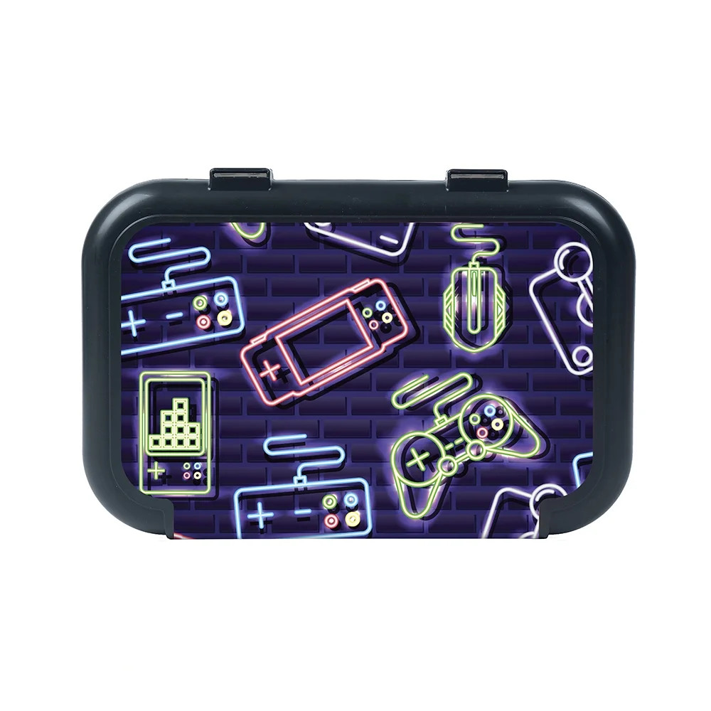 ZIPIT Black Gamer Recycled Plastic Pencil Box for Kids, Elementary School Box | Walmart (US)