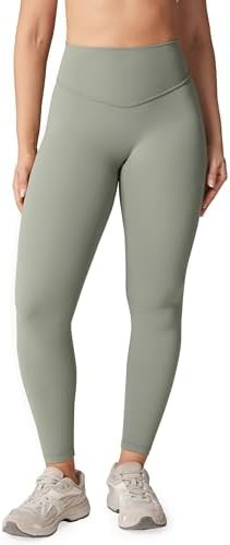 Hugcurve No Front Seam High Waisted Workout Leggings for Women Buttery Soft Yoga Pants Gym Athlet... | Amazon (US)