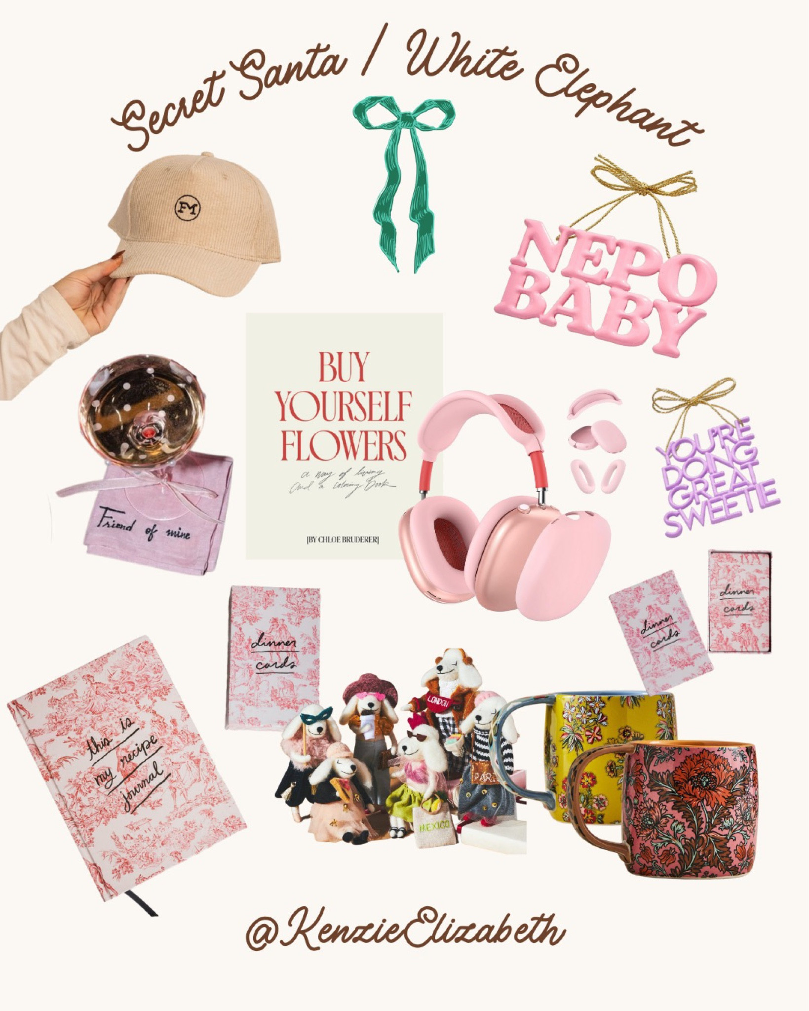 Secret Santa gift ideas!!! 🧸🎀🫶🏻 #giftguide #secretsanta