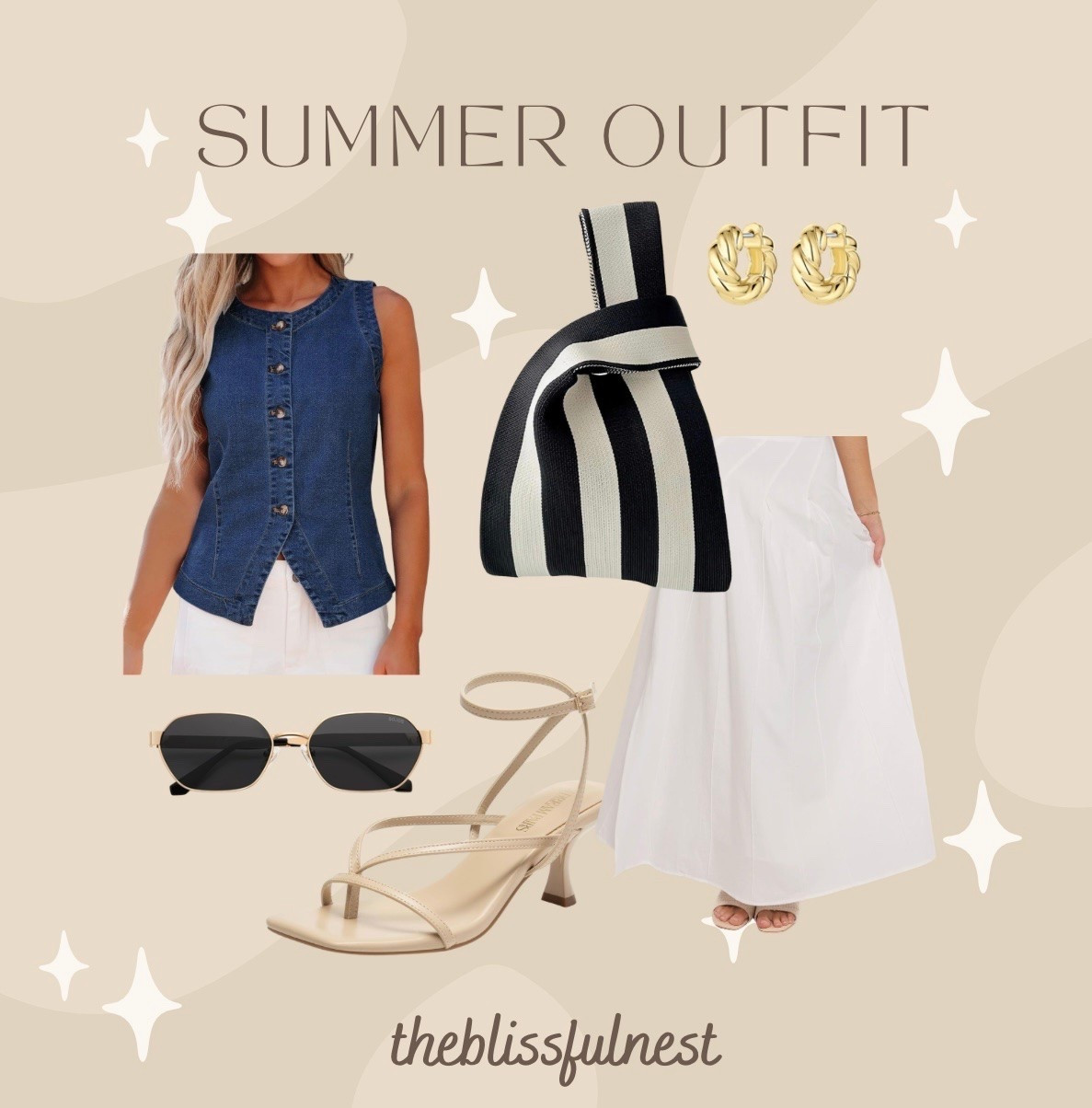 White skirt outfit✨

Denim vest, denim top, women’s handbags, striped purse, white skirt, nude heels, nude shoes, women’s heels, wine tasting, wine tasting outfit, women’s gold earrings, women’s sunglasses, women’s dinner outfit, women’s lunch outfit, women’s wine tasting

#LTKmomlife #LTKgrwm #LTKBeauty