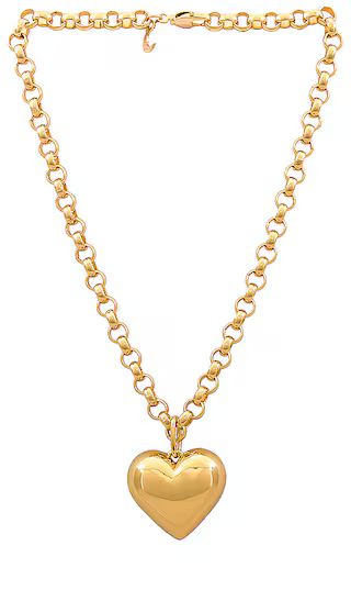 Bubble Heart Necklace in Gold | Revolve Clothing (Global)