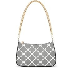 RunningBear Red White Grid Shoulder Bag for Women Small Purse Fashion Chain Purse Mini Purse with... | Amazon (CA)