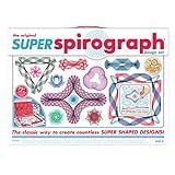 Super Spirograph Design Set-- 50th Anniversary Edition with Twice as Many Gears -- For Ages 8+ | Amazon (US)