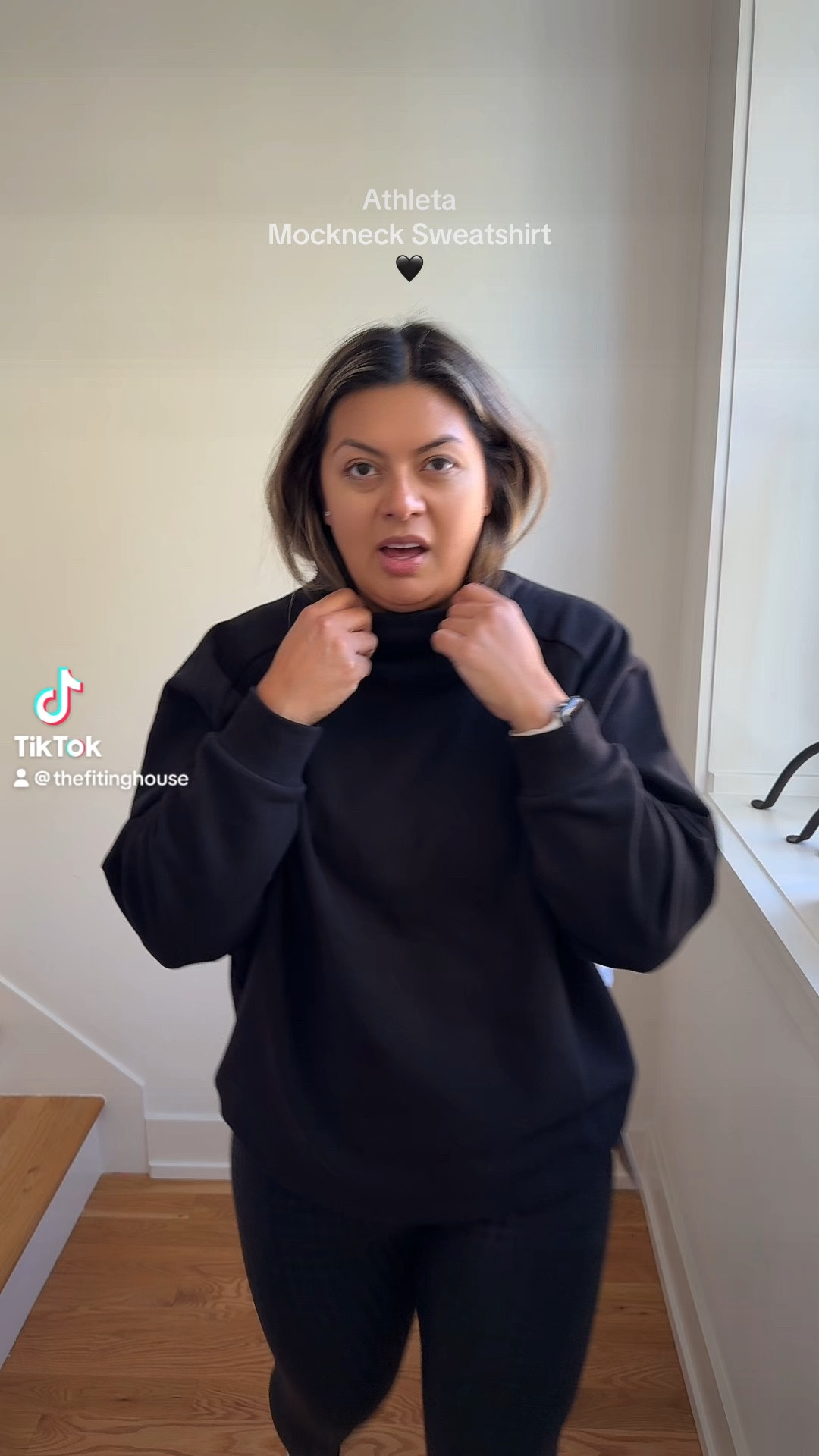 I can’t get enough of the mock neck style sweatshirts! This one is currently on sale at Athleta! So comfy and great quality. 🖤

#LTKCyberWeek #LTKActive #LTKSaleAlert
