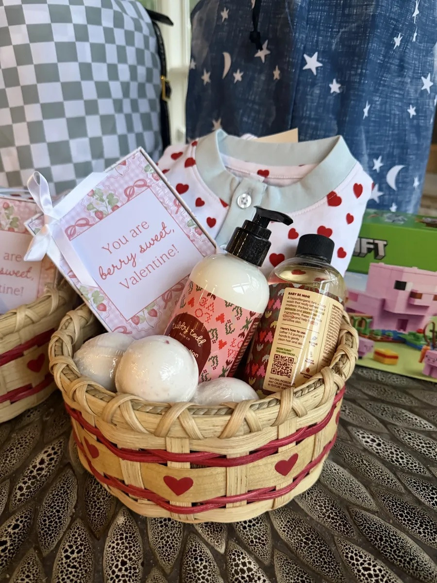 What I’m putting in the boys’ valentines baskets! The sleeping bags are Minky Couture!

#LTKKids #LTKValentine