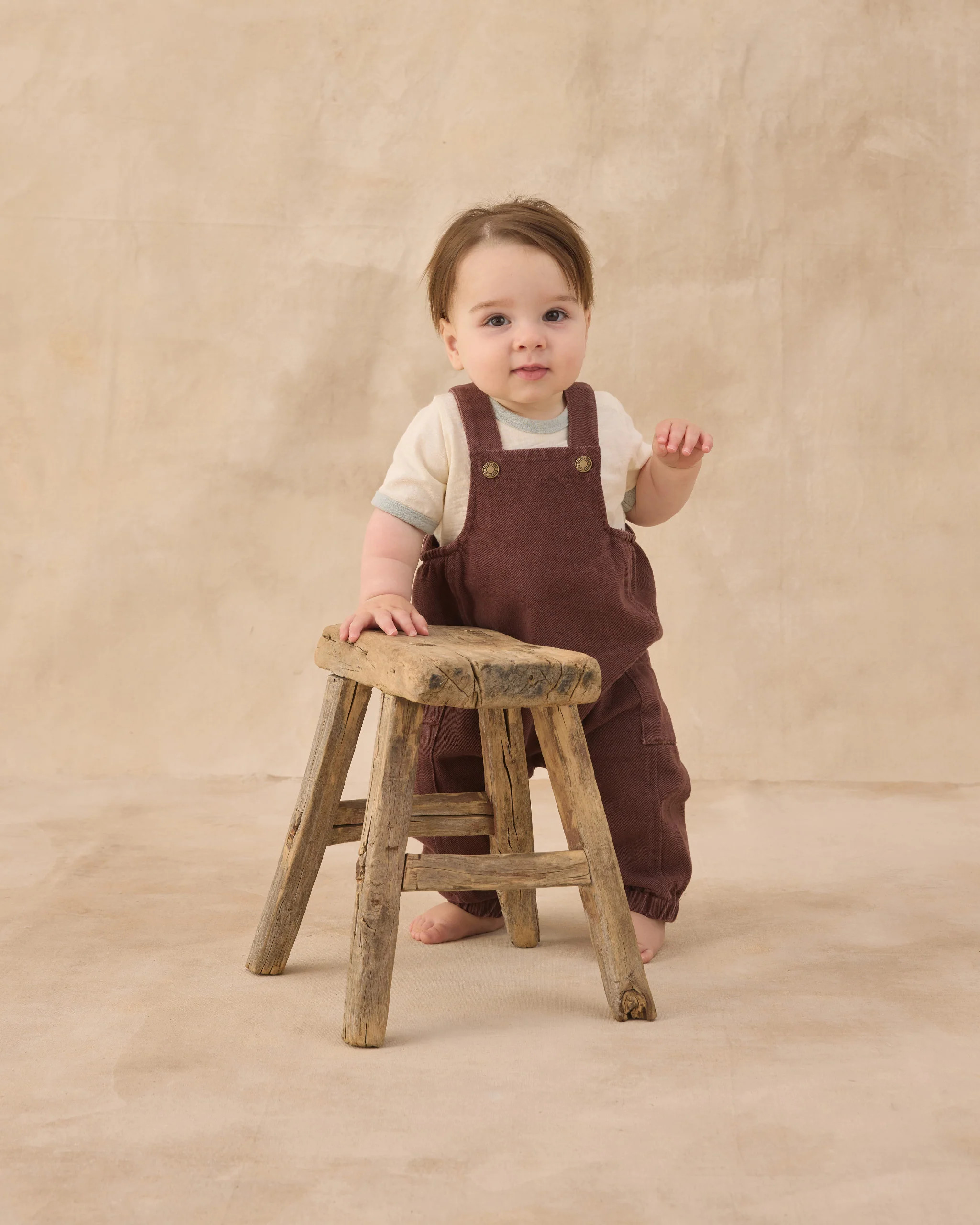 Cargo Baby Overall Chocolate | Rylee + Cru