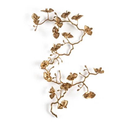 Brass Orchid Wall Sculpture II | Wayfair North America