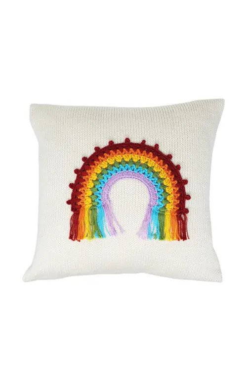 Melange Collection 10" Rainbow Pillow in Multi at Nordstrom, Size 10X10 | Nordstrom