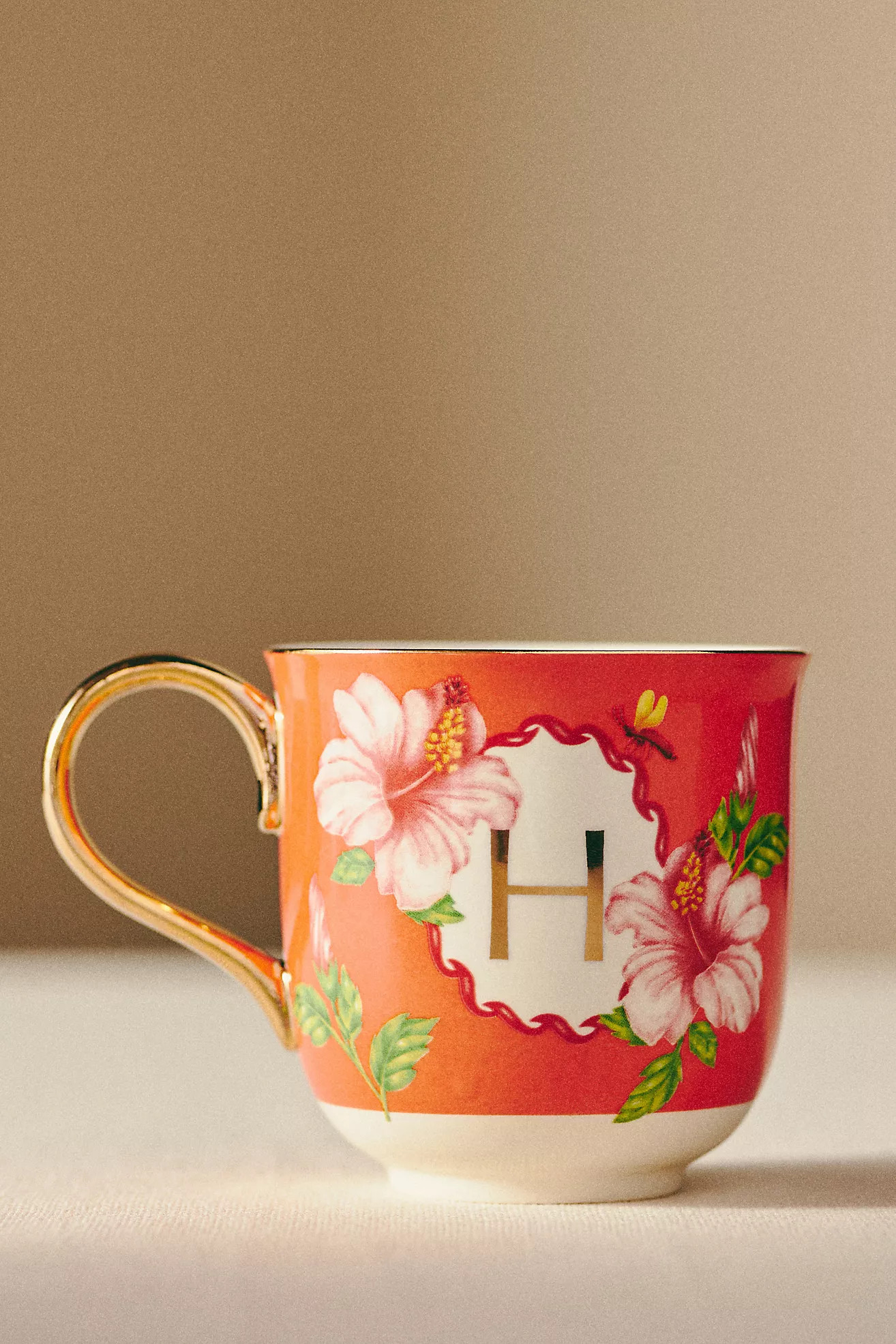 Lou Rota Nature Table Monogram Mug | Anthropologie (US)