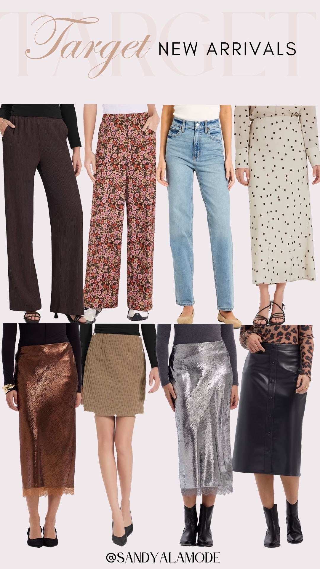 Target new arrivals. Target fashion. Target denim. Target skirt. Target holiday skirt. Metallic midi skirt  

#LTKFindsUnder50 #LTKHoliday #LTKSeasonal