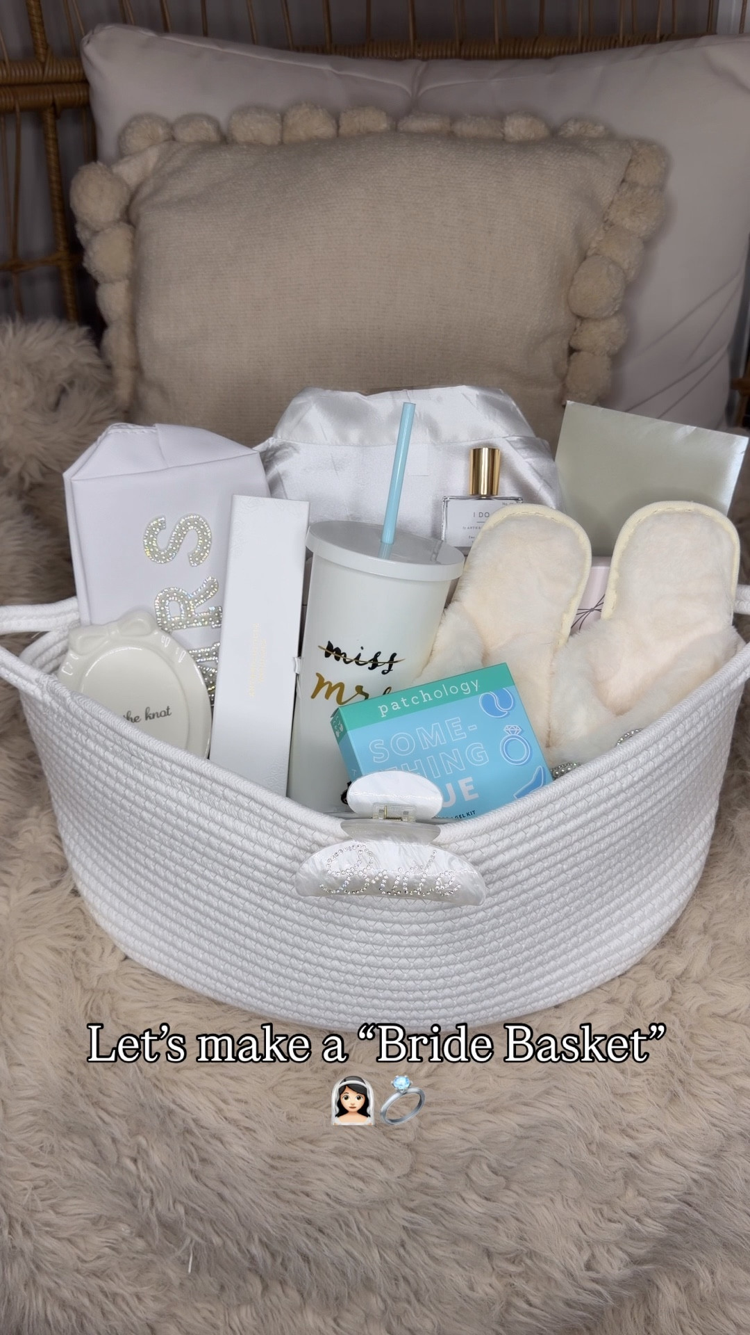 Make a Bride Basket with me for my future sister in law! 👰🏻‍♀️🤍💍 I feel like this is the perfect gift for a 2026 bride!

#LTKSeasonal #LTKselfcare #LTKWedding