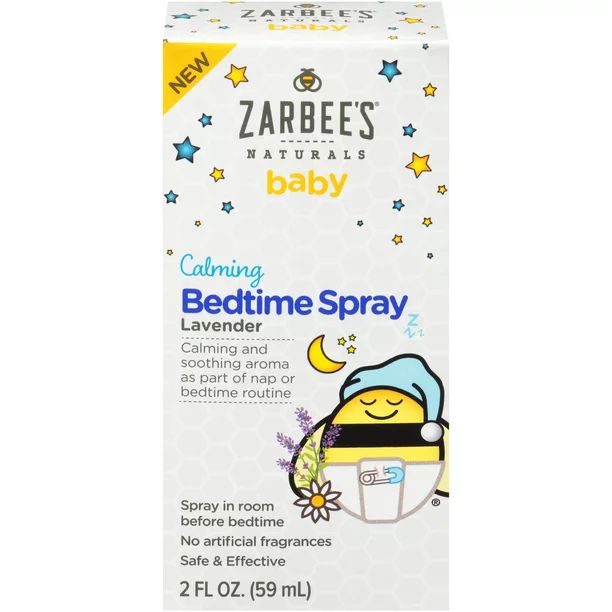 Zarbee's Naturals Baby Calming Lavender Bedtime Spray, 2 fl oz | Walmart (US)